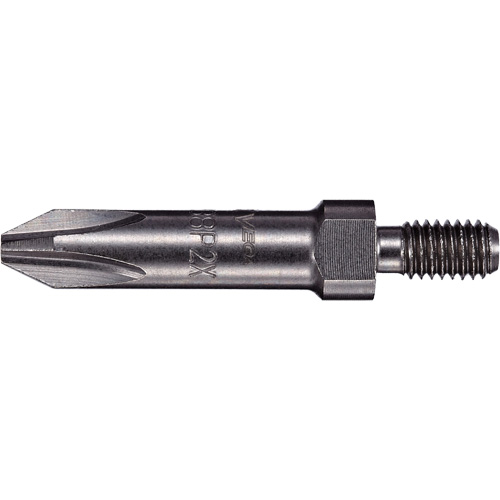 Embout cruciforme filet&eacute; 10-32 extra dur Distribution Industrielle GC