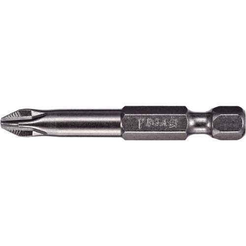 Embout pour outil &eacute;lectrique ACR, Phillips, Embout #2, Prise 1/4", Longueur 2-3/4" Distribution Industrielle GC