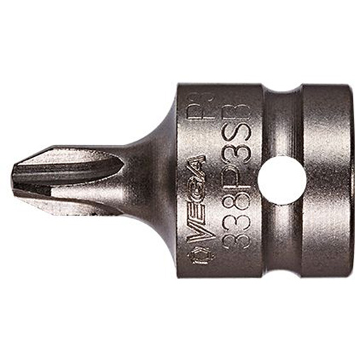 Bit Socket, Phillips, #3 x 2-7/8" L, 1/2" Drive Distribution Industrielle GC