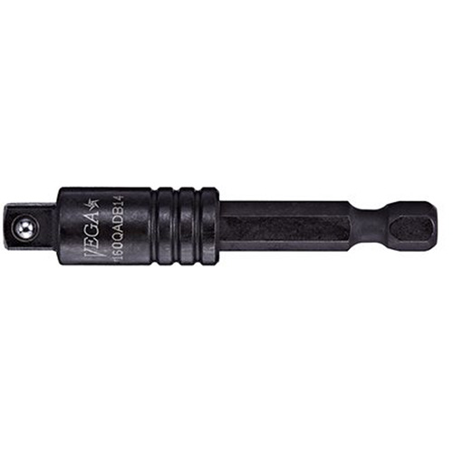 Adaptateur et rallonge pour douille &agrave; d&eacute;clenchement rapide, 1/4" Prise, Dimension m&acirc;le 1/4", Sph&eacute;rique, 3" lo Distribution Industrielle GC