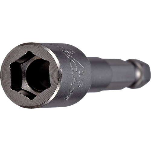 Tourne-&eacute;crou, Embout 1/4", Prise 1/4", 2-9/16" lo, Non magn&eacute;tique Distribution Industrielle GC