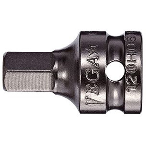 Embout &agrave; ins&eacute;rer, Hexagonale, 1/8" x 3/4" lo, Prise 1/4" Distribution Industrielle GC