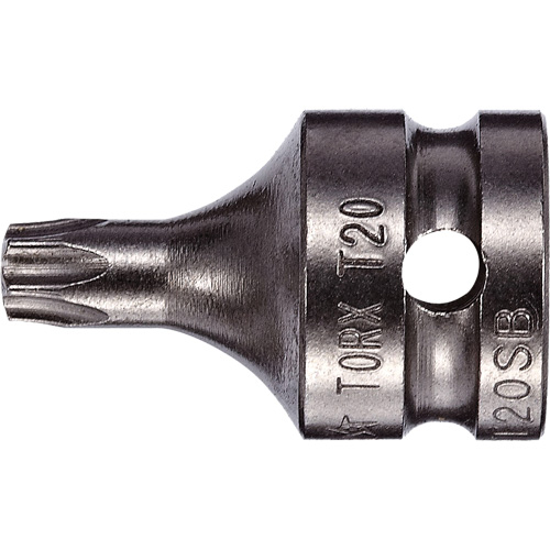 Embout &agrave; ins&eacute;rer, Torx inviolable, 8 x 3/4" lo, Prise 1/4" Distribution Industrielle GC