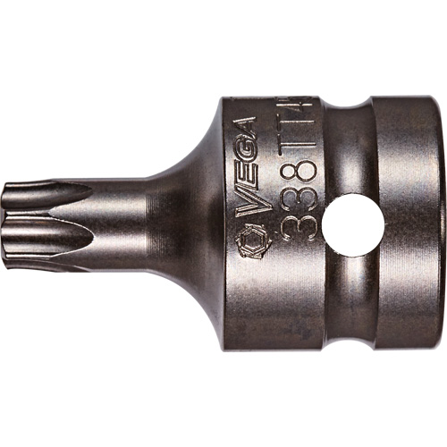 Embout &agrave; ins&eacute;rer, Torx inviolable, 30 x 1-1/2" lo, Prise 1/2" Distribution Industrielle GC