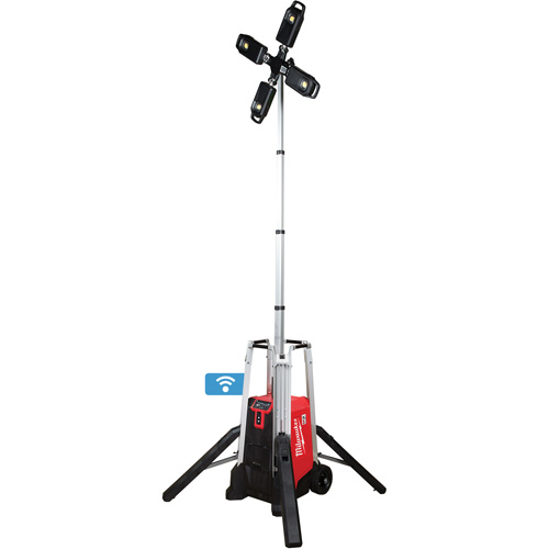 Tour d&eacute;clairage et chargeur MX Fuel Rocket, DEL, 27 000 lumens Distribution Industrielle GC