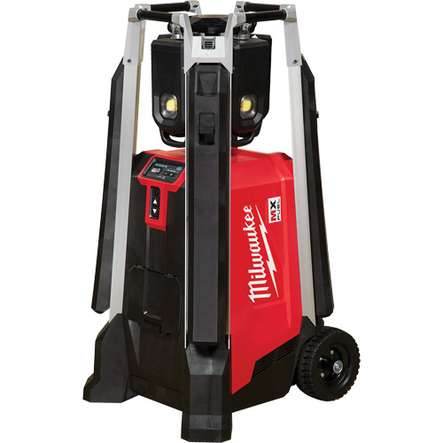 Tour d&eacute;clairage et chargeur MX Fuel Rocket, DEL, 27 000 lumens Distribution Industrielle GC