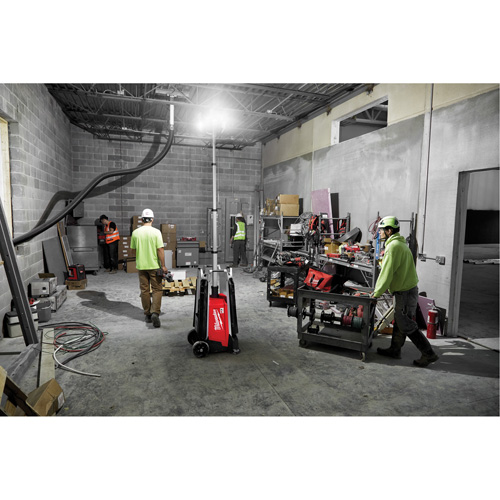 Tour d&eacute;clairage et chargeur MX Fuel Rocket, DEL, 27 000 lumens Distribution Industrielle GC