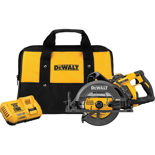FlexVolt&reg; Worm Drive Style Saw Kit, 7-1/4", 60 V Distribution Industrielle GC
