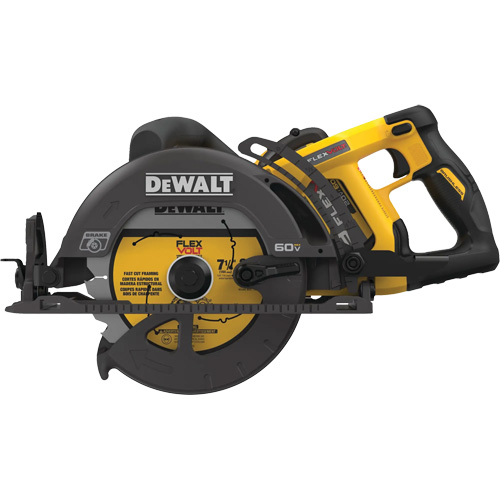 FlexVolt&reg; Worm Drive Style Saw Kit, 7-1/4", 60 V Distribution Industrielle GC