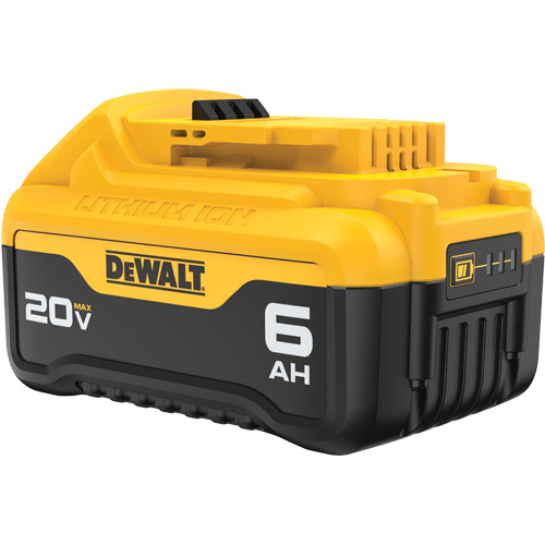 Bloc-piles Max XR Premium, Lithium-ion, 20 V, 6 Ah Distribution Industrielle GC