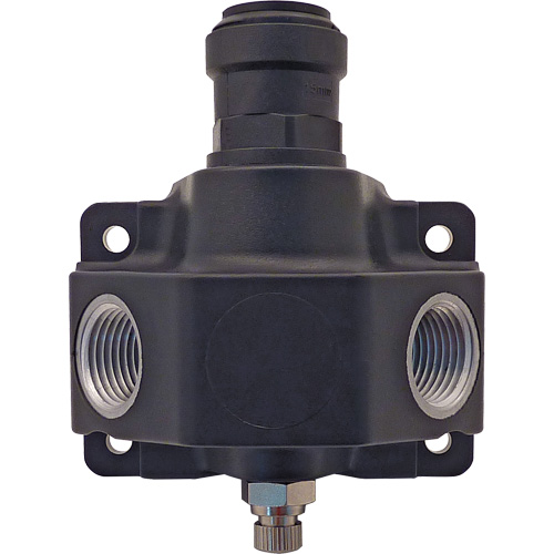 Collecteur pour conduite d'air connect&eacute; par pression Distribution Industrielle GC