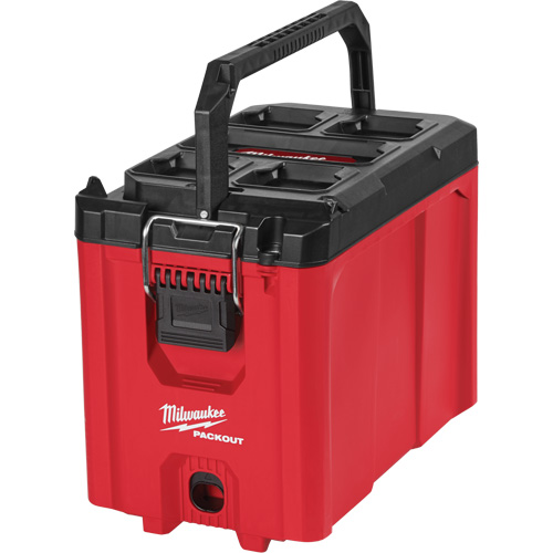 Coffre &agrave; outils compact Packout, 10" x 16-1/5" x 13", Noir/Rouge Distribution Industrielle GC