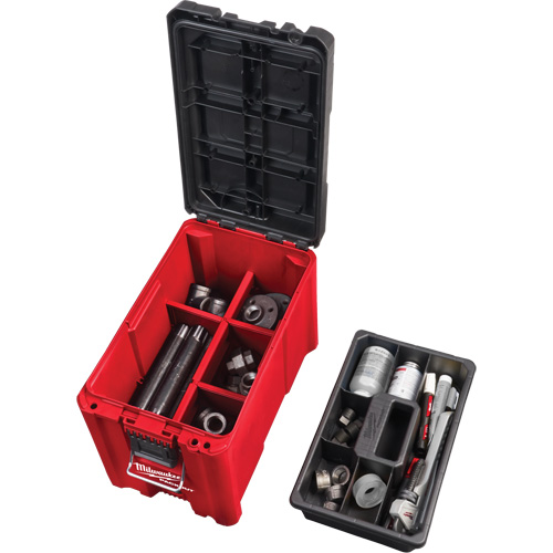 Coffre &agrave; outils compact Packout, 10" x 16-1/5" x 13", Noir/Rouge Distribution Industrielle GC