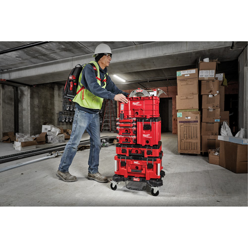 Coffre &agrave; outils compact Packout, 10" x 16-1/5" x 13", Noir/Rouge Distribution Industrielle GC