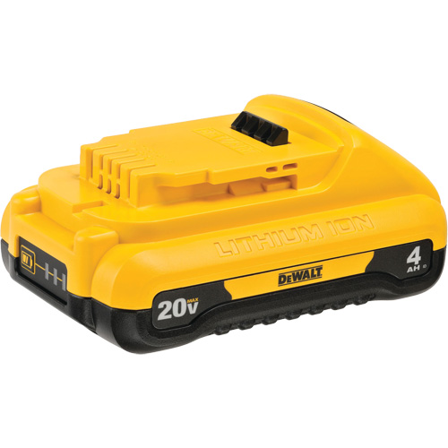 Bloc-pile compact MAX*, Lithium-ion, 20 V, 4 Ah Distribution Industrielle GC
