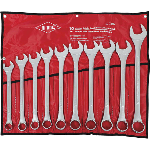 ICWJ-10S Jumbo Wrench Set, Combination, 10 Pieces, Imperial Distribution Industrielle GC
