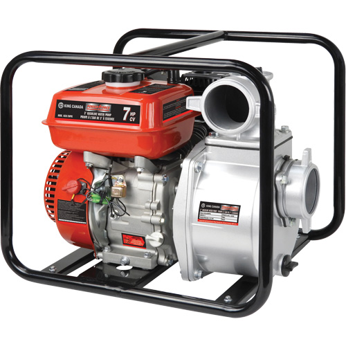 Gas Powered Water Pump, 196 cc, 4-Stroke OHV, 7.0 HP Distribution Industrielle GC