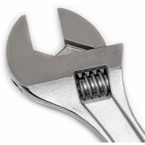 Cl&eacute; &agrave; molette, 15" lo, la max. 1-11/16", Chrome Distribution Industrielle GC