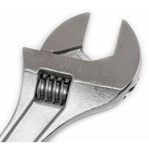 Cl&eacute; &agrave; molette, 15" lo, la max. 1-11/16", Chrome Distribution Industrielle GC