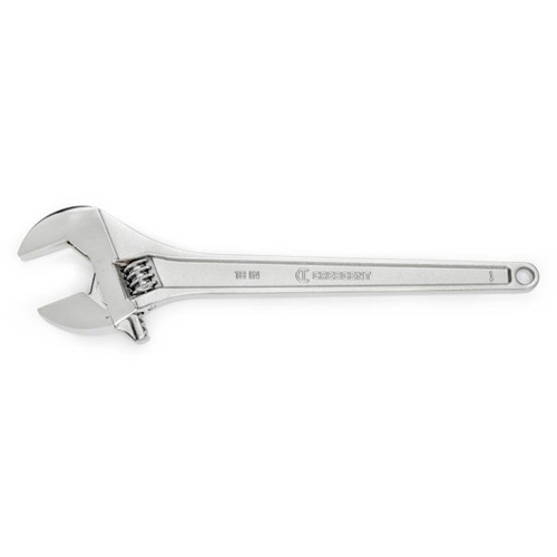 Adjustable Wrench, 18" L, 2-1/16" Max Width, Chrome Distribution Industrielle GC