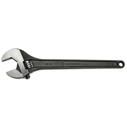 Cl&eacute; &agrave; molette, 15" lo, la max. 1-2/3", Noir Distribution Industrielle GC