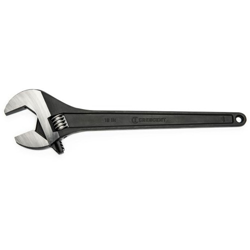Cl&eacute; &agrave; molette, 18" lo, la max. 2", Noir Distribution Industrielle GC