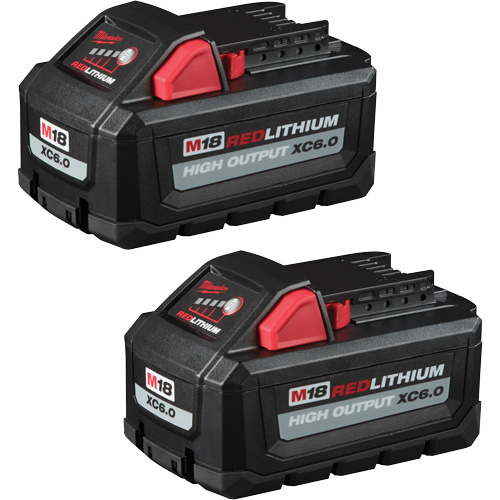 Blocs-piles Redlithium High Output XC6.0, Lithium-ion, 18 V, 6 Ah Distribution Industrielle GC