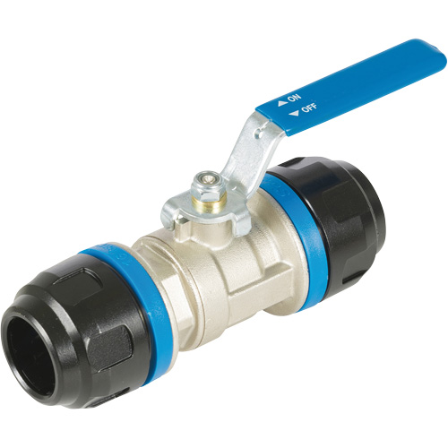 Robinet &agrave; bille standard, Aluminium, Manuel, 1", &agrave; pression Distribution Industrielle GC