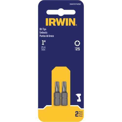 Insert Bits, Torx, T-25, 1/4" Drive Distribution Industrielle GC
