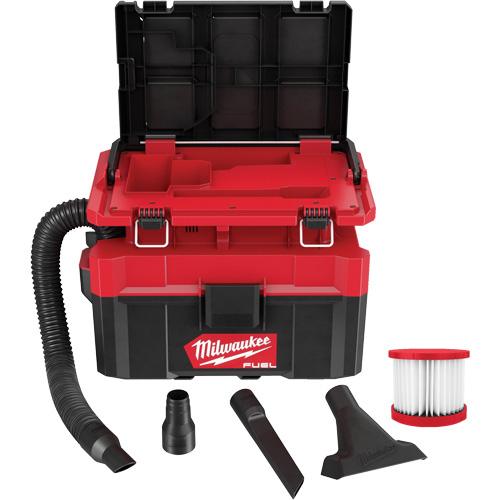 Aspirateur humide/sec sans fil M18 Fuel Packout (outil seulement), 18 V, Capacit&eacute; 2,5 gal. Distribution Industrielle GC