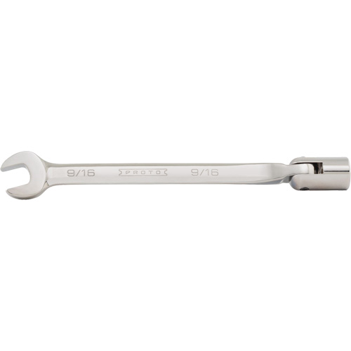 Cl&eacute; mixte &agrave; t&ecirc;te flexible, 12 pans, 3/8", Fini Satin Distribution Industrielle GC