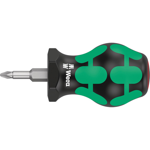 Stubby Phillips Screwdriver, #1, 4" L, Plastic Handle Distribution Industrielle GC