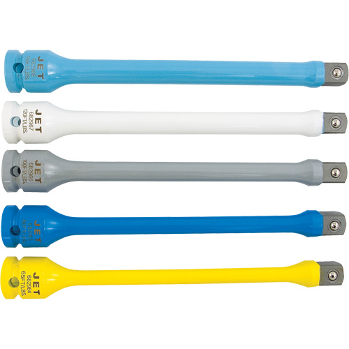 JTLE-5S Jeu de rallonges limiteurs de couple pour cl&eacute; &agrave; chocs, Prise 1/2", Couple de 65 lb-pi/80 lb-pi/100 lb-pi/120 lb-pi/140 lb-pi, Multiple Distribution Industrielle GC