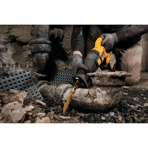 FlexVolt&reg; Max Brushless Reciprocating Saw (Tool Only), 60 V, Lithium-Ion Battery, 0-3000 SPM Distribution Industrielle GC