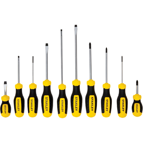 Screwdriver Set, 10 Pcs. Distribution Industrielle GC
