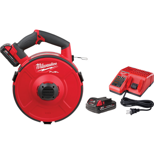 Ensemble de ruban de tirage en acier M18 Fuel Angler de 120 pi Distribution Industrielle GC