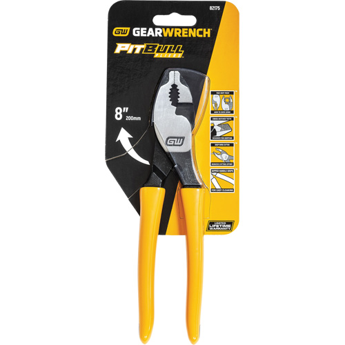 Pitbull Dipped Handle Slip Joint Pliers Distribution Industrielle GC