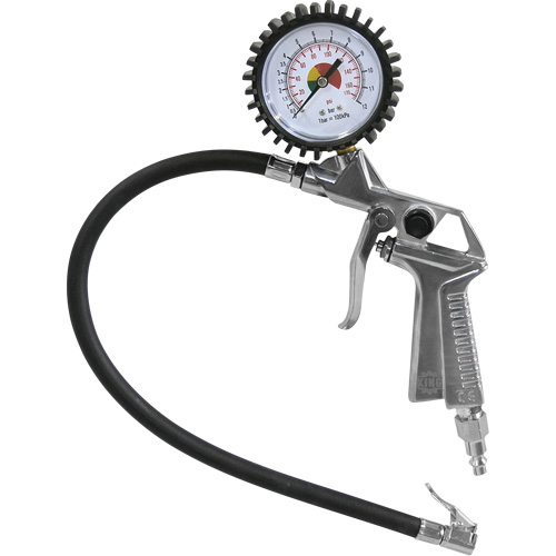 Pistolet gonfleur de pneus avec manom&egrave;tre Distribution Industrielle GC