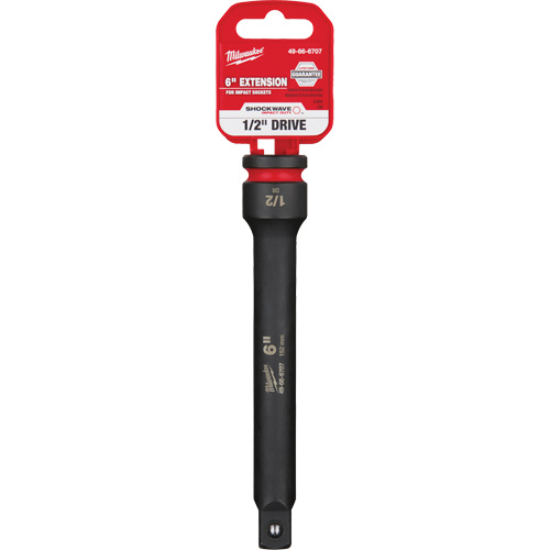 Shockwave Impact Duty Socket Extension, Impact, 1/2" Drive, 6" L Distribution Industrielle GC