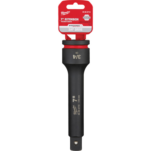Shockwave Impact Duty Socket Extension, Impact, 3/4" Drive, 7" L Distribution Industrielle GC