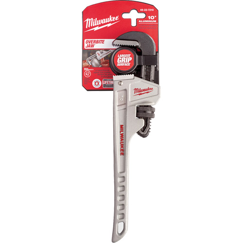 Cl&eacute; &agrave; tuyau, Cap des m&acirc;choires 1-1/2", Longueur 10", Prise Ergonomique Distribution Industrielle GC