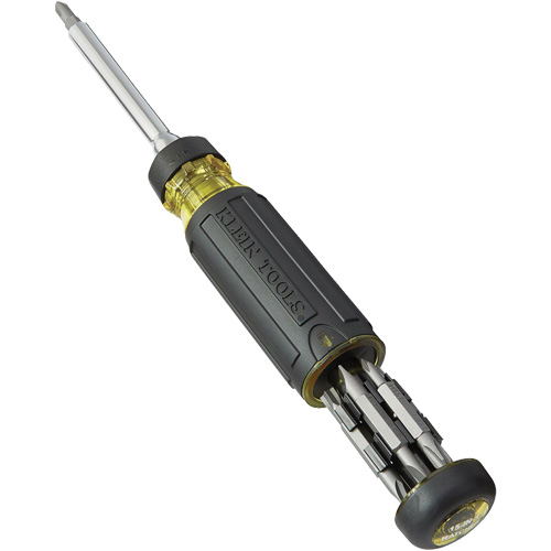 Tournevis &agrave; cliquet &agrave; embouts multiples 15 en 1, 8-3/4" lo, Prise Coussin&eacute;e Distribution Industrielle GC