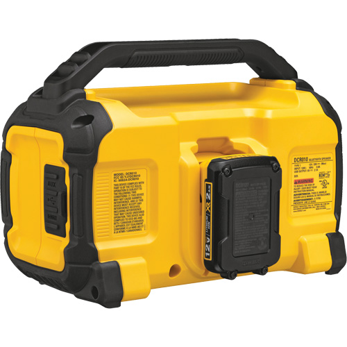Max Jobsite Bluetooth&reg; Speaker (Tool Only), Lithium-Ion, 12 V/20 V Distribution Industrielle GC