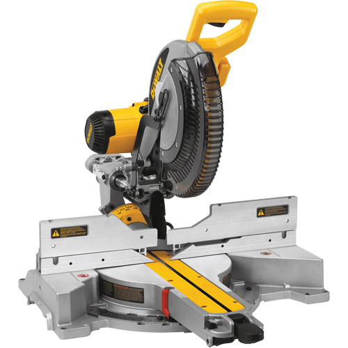 Scie &agrave; onglets combin&eacute;s coulissante &agrave; double biseau, 12", 15 A, 120 V Distribution Industrielle GC
