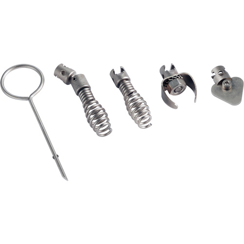 Ensemble de fixation de la petite t&ecirc;te de c&acirc;ble &agrave; placage Rust Guard Distribution Industrielle GC