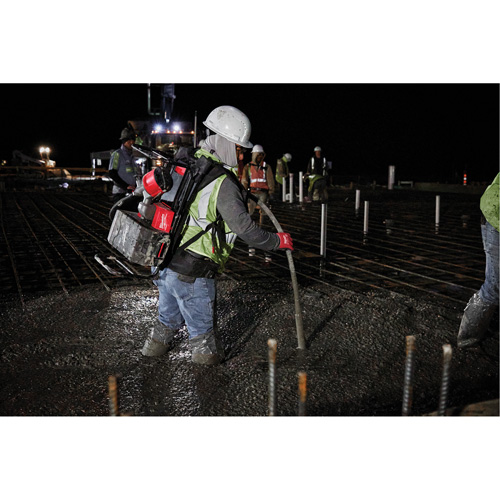 MX Fuel Backpack Concrete Vibrator Kit Distribution Industrielle GC