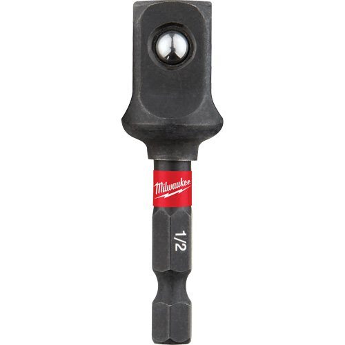 Adaptateur de douille &agrave; chocs Shockwave, 1/4" Prise, Dimension m&acirc;le 1/2", Sph&eacute;rique, 2" lo Distribution Industrielle GC