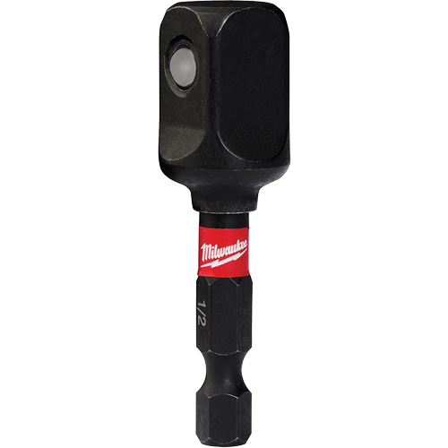 Adaptateur de douille &agrave; chocs Shockwave, 1/4" Prise, Dimension m&acirc;le 1/2", Sph&eacute;rique, 2" lo Distribution Industrielle GC