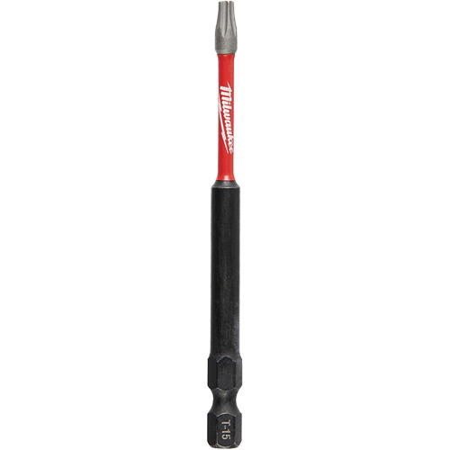 Embout de tournevis Shockwave Impact Duty, Torx, Embout T-15, Prise 1/4", Longueur 3-1/2" Distribution Industrielle GC