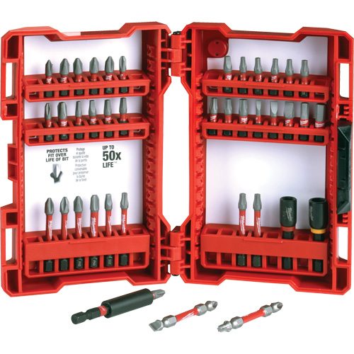 40-Piece Shockwave Impact Duty Driver Bit Set Distribution Industrielle GC
